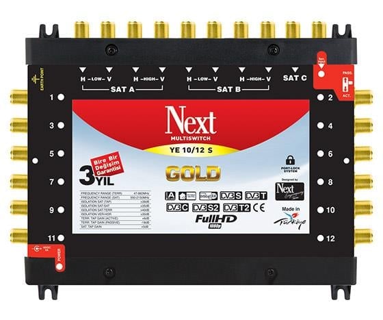 10*12 Sonlu Uydu Santrali Next