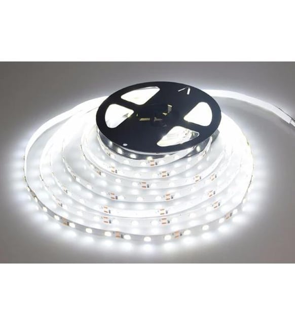 Cata 3 Çipli İç Mekan Şerit Led 12v 5mt Beyaz
