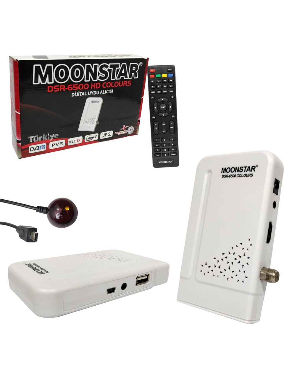 Moonstar Uydu Alıcı Mini Full Hd Youtube Moonstar DSR-6500