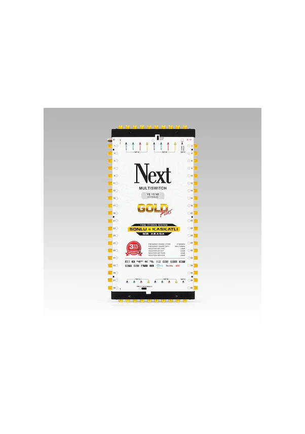 Next Ye 10/40 Hybrid Gold Plus Uydu Santral Adaptör Dahil