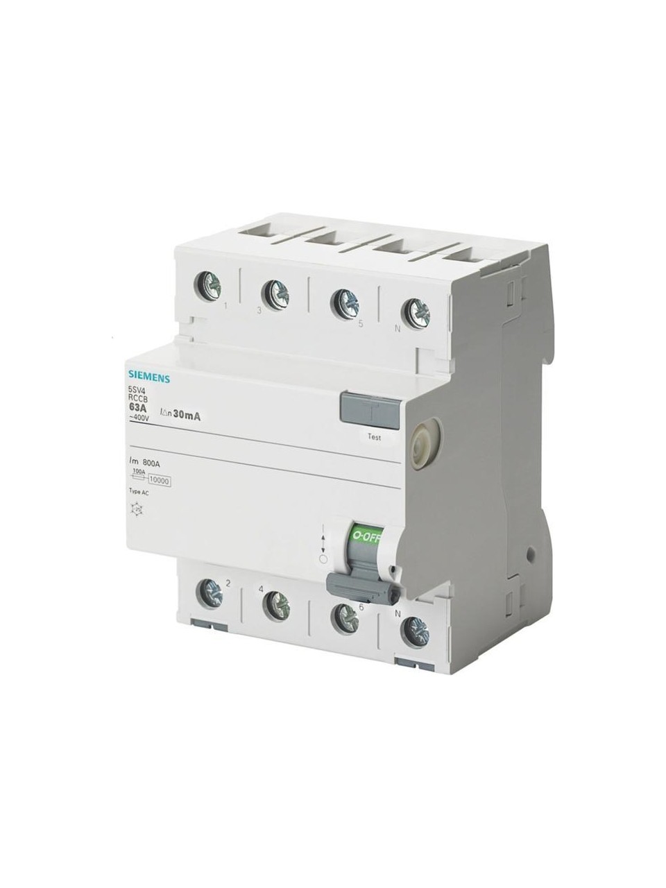 Siemens 4x63a 30ma Trifaze Kaçak Akım Rölesi