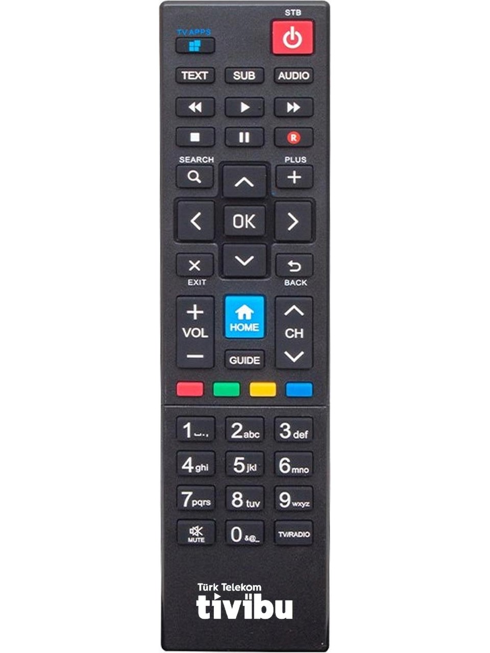Tivibu Uydu Kumanda Tivibu Home+Tv Apps Tuşlu Orjinal